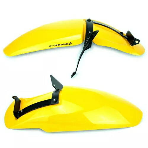 ピラミッドハガー フェンダー マッドガード グロスイエロー BMW F800 S 05 - 10 F800 ST 06 - 13 Pyramid Hugger Fender Mudguard Gloss Yellow BMW F800 S 05 - 10 F800 ST 06 - 13 【並行輸入品】