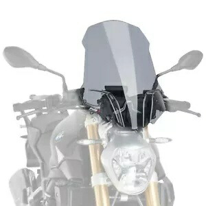 Puig ツーリング スクリーン フロントガラス ライトスモーク モデル 時計カバー BMW R1200 R 15 - 18 Puig Touring Screen Windshield Light Smoke Model Clock Cover BMW R1200 R 15 - 18 【並行輸入品】