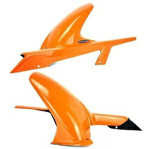 ピラミッドハガーフェンダーマッドガードオレンジ KTM 125 200 390 DUKE 2012 - 2018 Pyramid Hugger Fender Mudguard Orange KTM 125 200 390 DUKE 2012 - 2018 【並行輸入品】