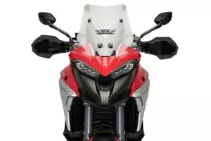 Puig ハンドガード エクステンション ダークスモーク Ducati Multistrada V4 S & Sport 21 - 23 Puig Handguard Extensions Dark Smoke Ducati Multistrada V4 S & Sport 21 - 23 【並行輸入品】