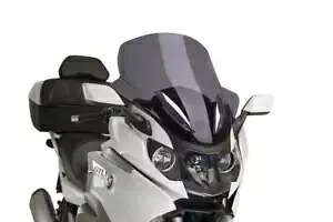 Puig ツーリング スクリーン フロントガラス ディフレクター ダークスモーク BMW R1250 RT 2018 - 2020 Puig Touring Screen Windshield Deflector Dark Smoke BMW R1250 RT 2018 - 2020 【並行輸入品】