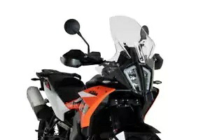 Puig ツーリング スクリーン フロントガラス クリア KTM 790 / 890 Adventure / R 2023 - 2024 Puig Touring Screen Windshield Clear KTM 790 / 890 Adventure / R 2023 - 2024 【並行輸入品】