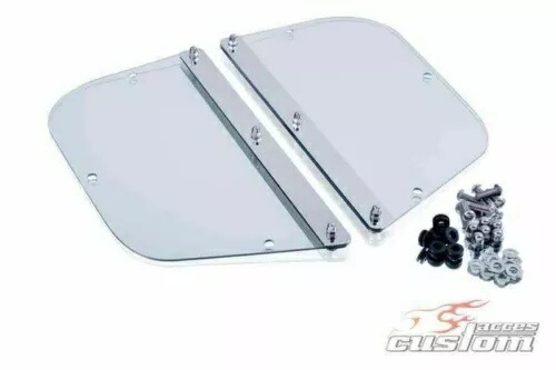 カスタムアクセス エンジンガードディフレクター ヤマハ XVS950A ミッドナイトスター 09-16 DD0009W CUSTOM ACCES ENGINE GUARD DEFLECTORS YAMAHA XVS950A MIDNIGHT STAR 09-16 DD0009W 【並行輸入品】