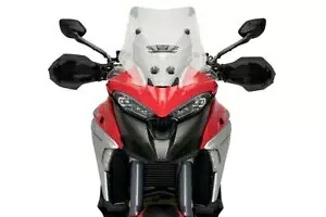 Puig ハンドガード エクステンション ブラック オペーク Ducati Multistrada V4 S & Sport 21 - 23 Puig Handguard Extensions Black Opaque Ducati Multistrada V4 S & Sport 21 - 23 【並行輸入品】