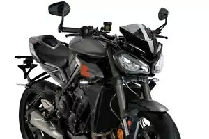 Puig スポーツ スクリーン フロントガラス ライトスモーク トライアンフ ストリート トリプル 765 R/RS 23 - 24 Puig Sport Screen Windshield Light Smoke Triumph Street Triple 765 R/RS 23 - 24 【並行輸入品】
