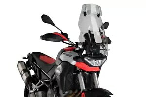 Puig ツーリング スクリーン フロントガラス バイザー ライトスモーク アプリリア トゥアレグ 660 2022 - 2024 Puig Touring Screen Windshield Visor Light Smoke Aprilia Tuareg 660 2022 - 2024 【並行輸入品】