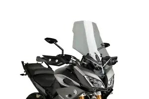 Puig ツーリング スクリーン フロントガラス ライトスモーク ヤマハ トレーサー 900 2015 - 2017 Puig Touring Screen Windshield Light Smoke Yamaha Tracer 900 2015 - 2017 【並行輸入品】