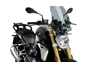 Puig ネイキッド ツーリング スクリーン フロントガラス ライトスモーク BMW R1250 R 2019 - 2022 Puig Naked Touring Screen Windshield Light Smoke BMW R1250 R 2019 - 2022 【並行輸入品】｜カスタムパーツ WORLD倉庫