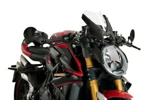 Puig スポーツ スクリーン フロントガラス クリア MV Agusta Brutale 1000 RR & RS 2020 - 2024 Puig Sport Screen Windshield Clear MV Agusta Brutale 1000 RR & RS 2020 - 2024 【並行輸入品】｜カスタムパーツ WORLD倉庫