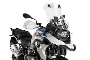 Puig ツーリング スクリーン バイザー付き BMW R1200 GS & Adv 13-18 R1250 18-24 Puig Touring Screen with Visor BMW R1200 GS & Adv 13-18 R1250 18-24 【並行輸入品】｜カスタムパーツ WORLD倉庫