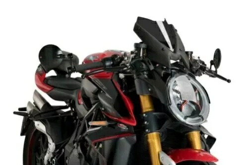 Puig スポーツ スクリーン フロントガラス ダークスモーク MV Agusta Brutale 1000 RR & RS 20 - 24 Puig Sport Screen Windshield Dark Smoke MV Agusta Brutale 1000 RR & RS 20 - 24 【並行輸入品】｜カスタムパーツ WORLD倉庫