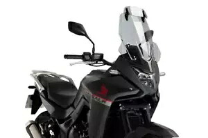 Puig ツーリング スクリーン フロントガラス & バイザー クリア ホンダ XL750 トランザルプ 2023 - 2025 Puig Touring Screen Windshield & Visor Clear Honda XL750 Transalp 2023 - 2025 【並行輸入品】｜カスタムパーツ WORLD倉庫