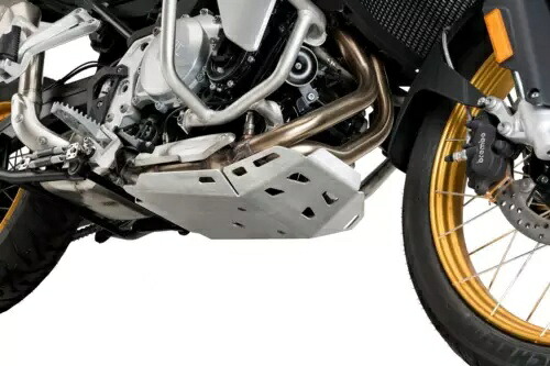 Puig メタルベリーパンスポイラー シルバー BMW F750GS/F850GS/F850GSA 2018 - 2024 Puig Metal Belly Pan Spoiler Silver BMW F750GS/F850GS/F850GSA 2018 - 2024 【並行輸入品】