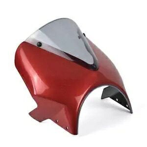 ピラミッド フライ スクリーン フロントガラス パール ネビュラ レッド ホンダ ST125 ダックス 2024 - 2024 Pyramid Fly Screen Windshield Pearl Nebula Red Honda ST125 Dax 2024 - 2024 【並行輸入品】｜カスタムパーツ WORLD倉庫