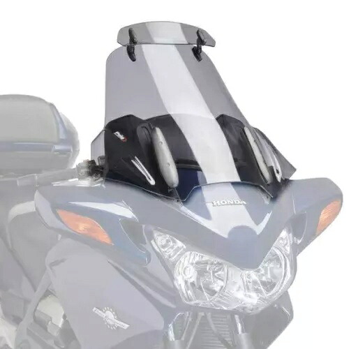 Puig ツーリング スクリーン フロントガラス バイザー ライトスモーク付き ホンダ ST 1300 2002 - 2013 Puig Touring Screen Windshield with Visor Light Smoke Honda ST 1300 2002 - 2013 【並行輸入品】｜カスタムパーツ WORLD倉庫