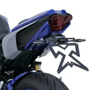 Ermax リアナンバープレート テール Tidy ブラック ヤマハ MT-07 2021 - 2024 Ermax Rear Number Plate Tail Tidy Black Yamaha MT-07 2021 - 2024 【並行輸入品】