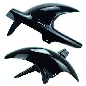 ピラミッドハガーフェンダーマッドガードグロスブラックヤマハFZS 600 Fazer 1998 - 2001 Pyramid Hugger Fender Mudguard Gloss Black Yamaha FZS 600 Fazer 1998 - 2001 【並行輸入品】