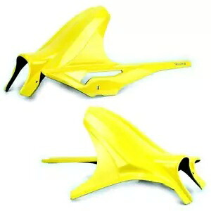 Ermax Hugger フェンダー マッドガード メタリック エクストリーム イエロー ヤマハ MT-07 2015 Ermax Hugger Fender Mudguard Metallic Extreme Yellow Yamaha MT-07 2015 【並行輸入品】