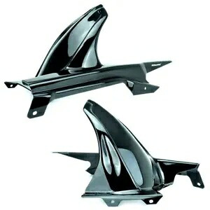 Ermax フェンダー ハガー マッドガード グラファイト ブラック ホンダ CB500F 2013 - 2015 Ermax Fender Hugger Mudguard Graphite Black Honda CB500F 2013 - 2015 【並行輸入品】