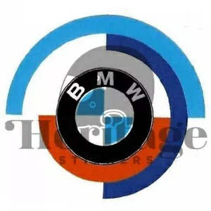 モータースポーツ ラウンデル ステッカー 82mm ペア/ヘリテージ ステッカー Motorsport Roundel Sticker 82mm Pair/ Heritage Stickers 【並行輸入品】