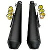 エキゾースト サイレンサー リバース コーン スポーツ - ブラック - BMW エアヘッド Exhaust Silencer Reverse Cone Sport - Black- BMW Airhead 【並行輸入品】｜カスタムパーツ WORLD倉庫