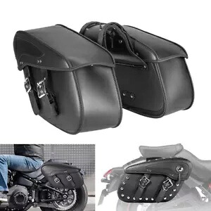 荷物サイドサドルバッグヤマハ V スター 1300 1100 950 650 XVS カスタムクラシック Luggage Side Saddle Bags For Yamaha V Star 1300 1100 950 650 XVS Custom Classic 【並行輸入品】