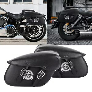 ブラックツールバッグサイドサドルバッグパニアヤマハ V スター 650 XVS650A クラシック Black Tool Bags Side Saddlebags Pannier For Yamaha V-Star 650 XVS650A Classic 【並行輸入品】