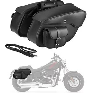 2 個オートバイサイドサドルバッグ荷物バッグツールポーチサドルバッグユニバーサル 2PCS Motorcycle Side Saddle Bags Luggage Bag Tool Pouch Saddlebag Universal 【並行輸入品】