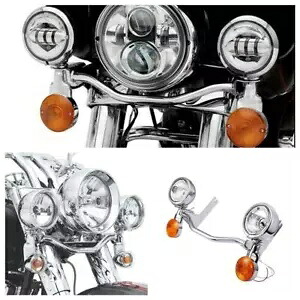 スポット パッシング ライト ランプ ターン シグナル バー キット ハーレー ツーリング ロードキング US用 Spot Passing Lights Lamps Turn Signals Bar Kit for Harley Touring Road King US 【並行輸入品】｜カスタムパーツ WORLD倉庫