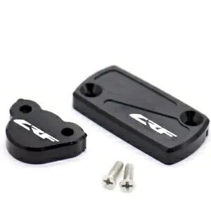 ホンダ CRF450R CRF150R CRF250R/X CNC フロント + リアブレーキリザーバーキャップカバー For Honda CRF450R CRF150R CRF250R/X CNC Front + Rear Brake Reservoir Cap Cover 【並行輸入品】