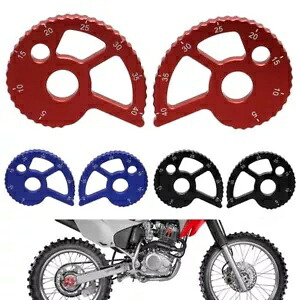 ホンダ CRF150F CRF230F CRF250F CRF230L CRF 230M CRM 250AR CNC チェーンアジャスター For Honda CRF150F CRF230F CRF250F CRF230L CRF 230M CRM 250AR CNC Chain Adjuster 【並行輸入品】