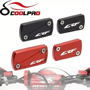 フロントブレーキクラッチリザーバーカバーホンダ CRF 450R 450RX 2021-2024 2022 レッド Front Brake Clutch Reservoir Covers For HONDA CRF 450R 450RX 2021-2024 2022 Red 【並行輸入品】