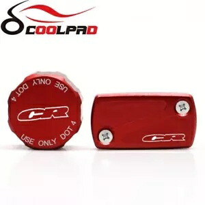 ホンダ CR80R/85R CR125R/250R/500R フロントリアブレーキリザーバー液カバーキャップ For HONDA CR80R/85R CR125R/250R/500R Front Rear Brake Reservoir Fluid Cover Cap 【並行輸入品】