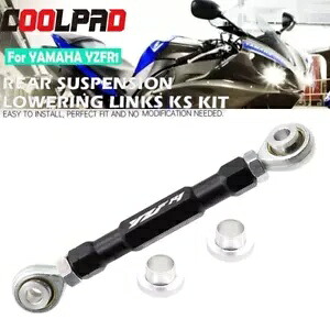 オートバイリアサスペンション下降リンクキットヤマハ YZF-R1 YZFR1 2004-2014 Motorcycle Rear Suspension Lowering Links Kit For YAMAHA YZF-R1 YZFR1 2004-2014 【並行輸入品】
