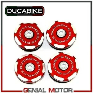 フレーム キャップ レッド (機械加工アルミニウム CNC) TT99902A Ducabike Ducati 749 2002 - 2007 Frame Caps Red in Machined Aluminum CNC TT99902A Ducabike Ducati 749 2002 - 2007 【並行輸入品】