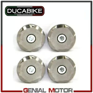 フレーム キャップ ニプロイ TTDES01E Ducabike Ducati スクランブラー デザート スレッド Frame Caps Niploy TTDES01E Ducabike Ducati Scrambler Desert Sled 【並行輸入品】