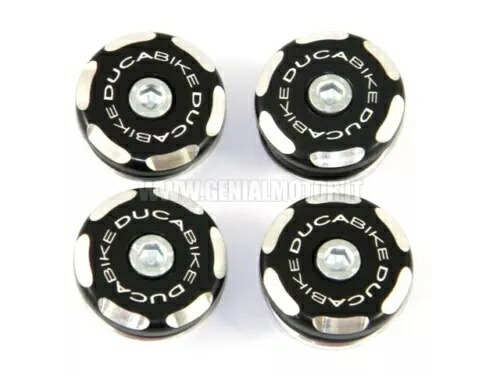 DUCABIKE TT119902D フレームプラグ 1199 パニガーレ バイカラー ブラック DUCABIKE TT119902D FRAME PLUGS 1199 PANIGALE BICOLOR BLACK 【並行輸入品】