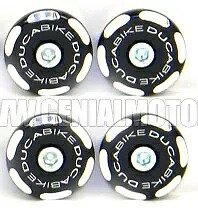 DUCABIKE TTNHM02D キット フレーム プラグ HYP 821 ブラック DUCABIKE TTNHM02D KIT FRAME PLUGS HYP 821 BLACK 【並行輸入品】