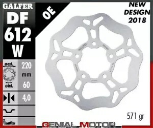 Galfer リア ブレーキ ディスク WAVE FIXED 220x4mm DERBI BOULERVARD S 2007 Galfer Rear Brake Disc WAVE FIXED 220x4mm DERBI BOULERVARD S 2007 【並行輸入品】