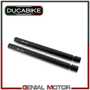 ハンドルバー チューブのペア Bk TM02D Ducabike Ducati Scrambler Cafe Rac 2017 - 2019 Pair of Handlebar Tubes Bk TM02D Ducabike Ducati Scrambler Cafe Rac 2017 - 2019 【並行輸入品】