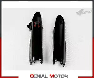 フォークスライダープロテクター+クイックスター。 UFO プラスト ヤマハ YZF 250 2008 - 2009 ブラック Fork Slider Protectors + Quick Star. Ufo Plast Yamaha Yzf 250 2008 - 2009 Black 【並行輸入品】