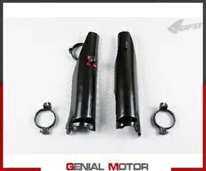 フォークスライダープロテクター+クイックスター。 UFO プラスト スズキ Rmz 250 2004 - 2006 ブラック Fork Slider Protectors + Quick Star. Ufo Plast Suzuki Rmz 250 2004 - 2006 Black 【並行輸入品】