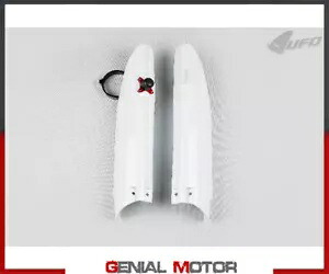 フォークスライダープロテクター+クイックスター。 UFO プラスト スズキ Rmz 450 2007 - 2014 ホワイト Fork Slider Protectors + Quick Star. Ufo Plast Suzuki Rmz 450 2007 - 2014 White 【並行輸入品】