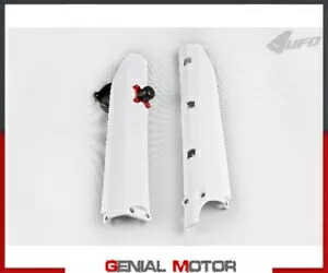 フォークスライダープロテクター+クイックスター。 UFO プラスト ヤマハ Yz 85 2002 - 2018 ホワイト YA Fork Slider Protectors + Quick Star. Ufo Plast Yamaha Yz 85 2002 - 2018 White YA 【並行輸入品】