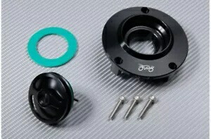 ブラック クイック キーレス 1/4 ターン 燃料タンク ガス キャップ ホンダ モンキー 125 2018 - 2024 Black Quick Keyless 1/4 Turn Fuel Tank Gas Cap HONDA MONKEY 125 2018 - 2024画像