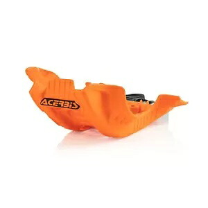 アセルビス スキッドプレート オレンジ/ホワイト 2791685321 Acerbis Skid Plate Orange/White 2791685321 【並行輸入品】
