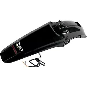 UFO プラスチック エンデューロ リア フェンダー LED 付き - ブラック - '05-'16 CRF450X HO04603-001 UFO Plastics Enduro Rear Fender with LED - Black - '05-'16 CRF450X HO04603-001 【並行輸入品】