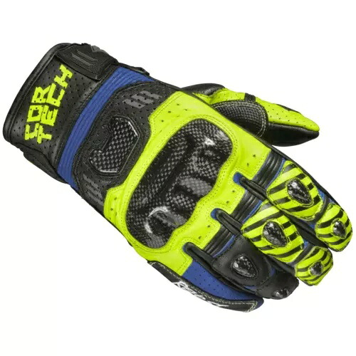 Cortech Revo Sport ST グローブ - ブルー/ハイビズ - XL 8394-0112-07 Cortech Revo Sport ST Gloves - Blue/Hi-Viz - XL 8394-0112-07 【並行輸入品】