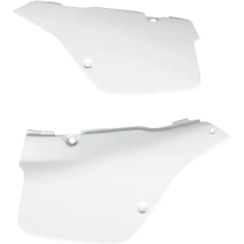 UFO プラスチック サイド パネル - RM125 '89-92 - ホワイト SU02906041 UFO Plastics Side Panels - RM125 '89-92 - White SU02906041 【並行輸入品】
