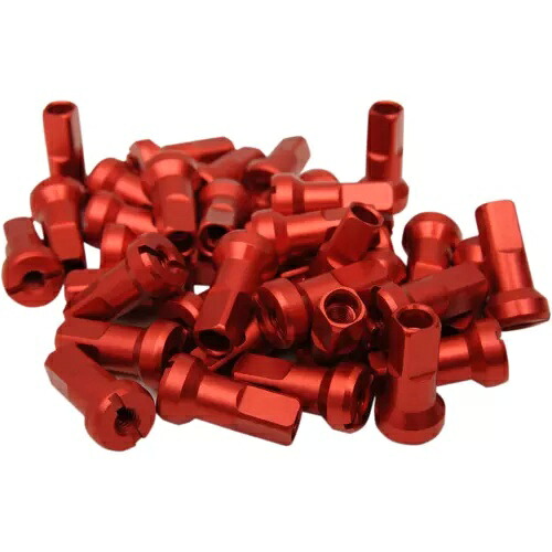 Moose Racing MX1 ニップル セット レッド - 8 ゲージ 0211-0190 Moose Racing MX1 Nipple Set Red - 8-Gauge 0211-0190 【並行輸入品】
